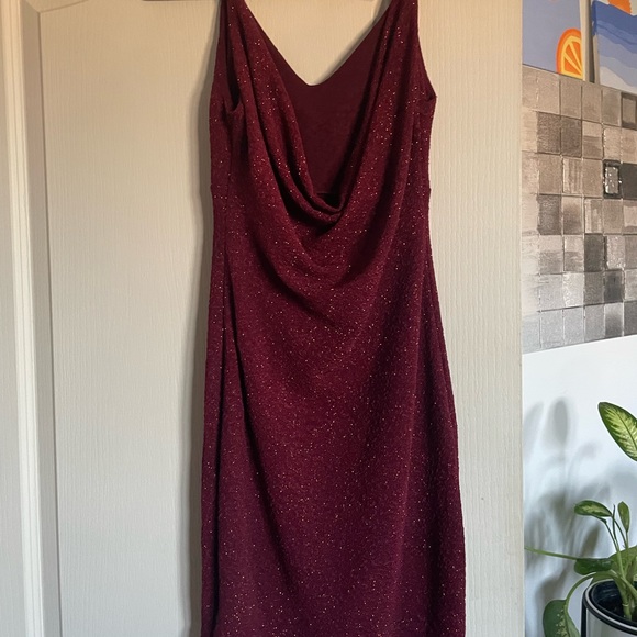 Red Sparkle Dress - Picture 2 of 3